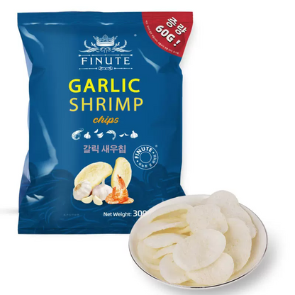 FINUTE蒜味虾片300g Gralic Shrimp Chips