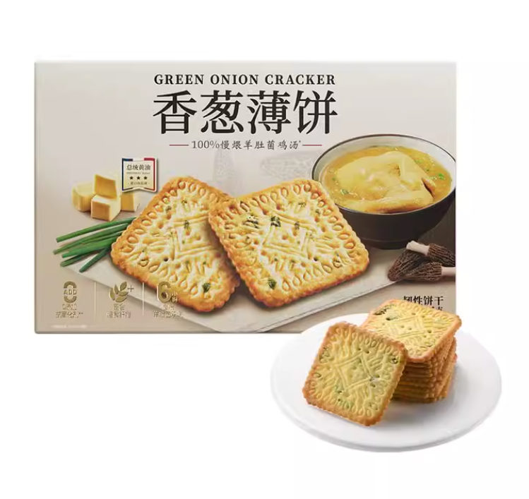伟龙香葱薄饼1.16kg Green Onion Cracker