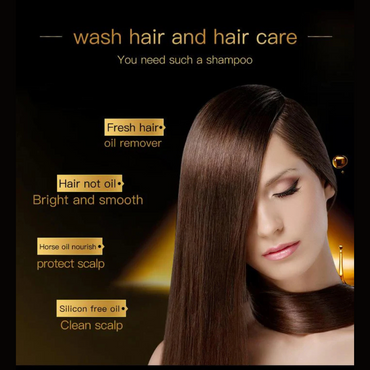 马油洗发水Horse Oil Shampoo