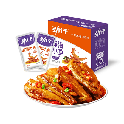劲仔深海小鱼卤香味（20g*12）Jinzai Braised Flavor Ika Iti