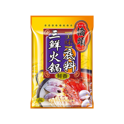 桥头美味三鲜火锅底料（鲜香）150g QIAO TOU E toru te turanga hou