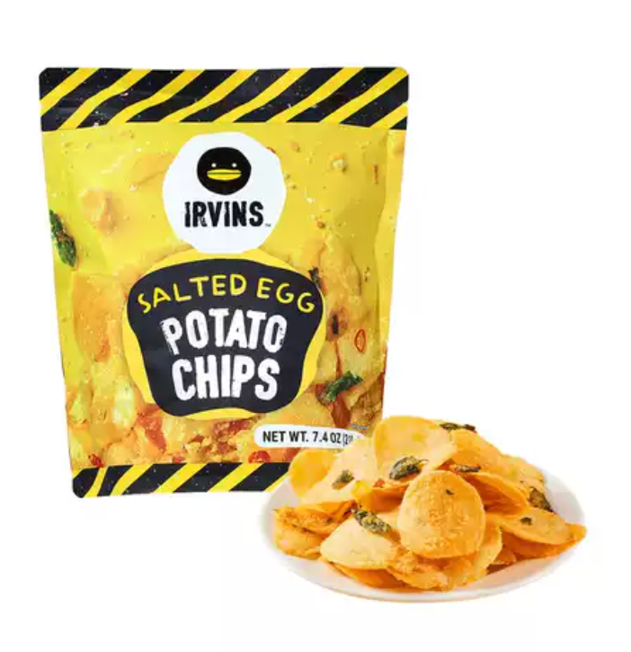 咸蛋黄薯片210g Salted Egg Potato Chips