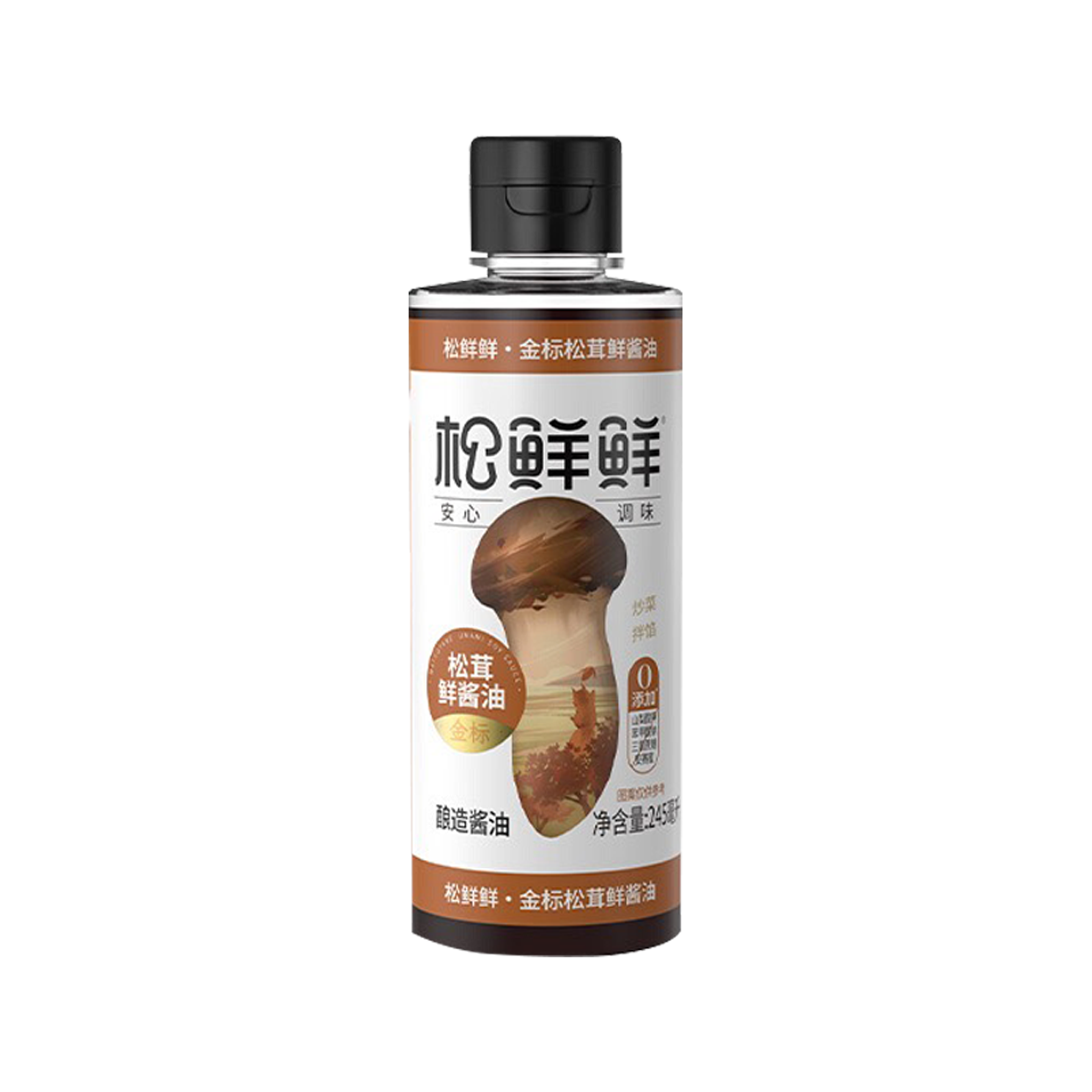 松鲜鲜金标松茸鲜酱油Songxianxian Premium Matsutake Hou