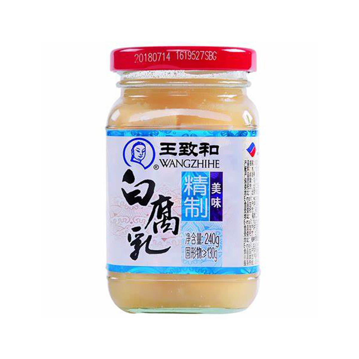 王致和白腐乳 240g Wangzhihe ma te Tofu